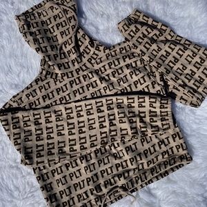 PLT crop sweater